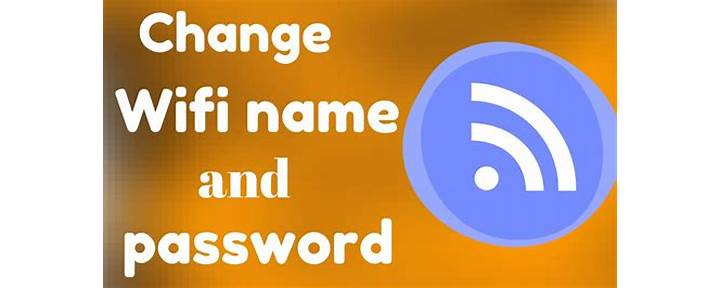change wifi name